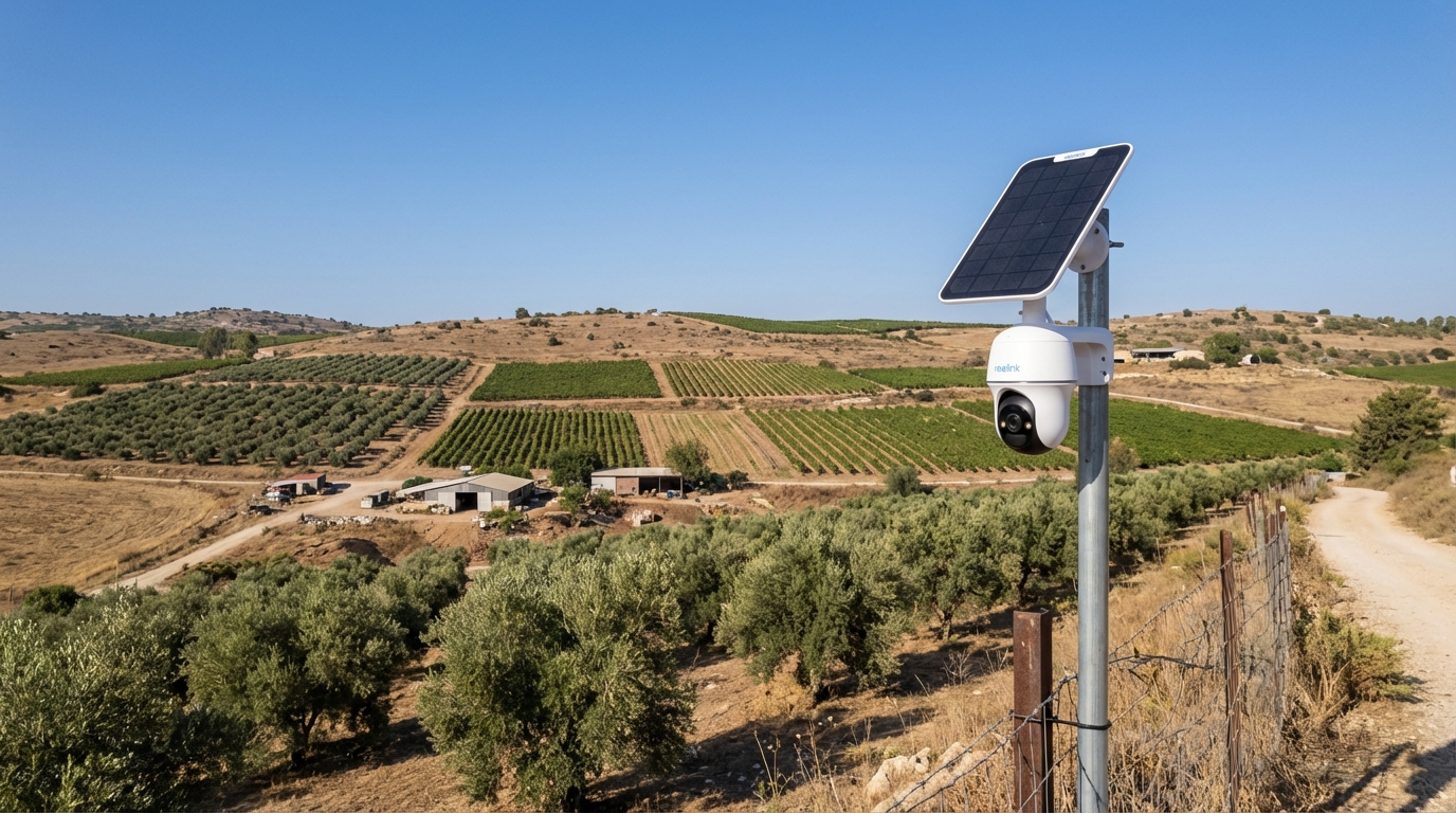אבטחת שטחים חקלאיים ואתרים מרוחקים: הפתרון הסולארי 4G