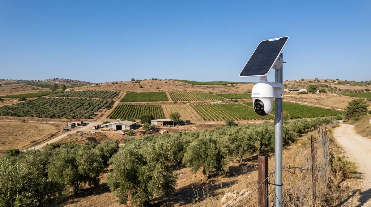 אבטחת שטחים חקלאיים ואתרים מרוחקים: הפתרון הסולארי 4G