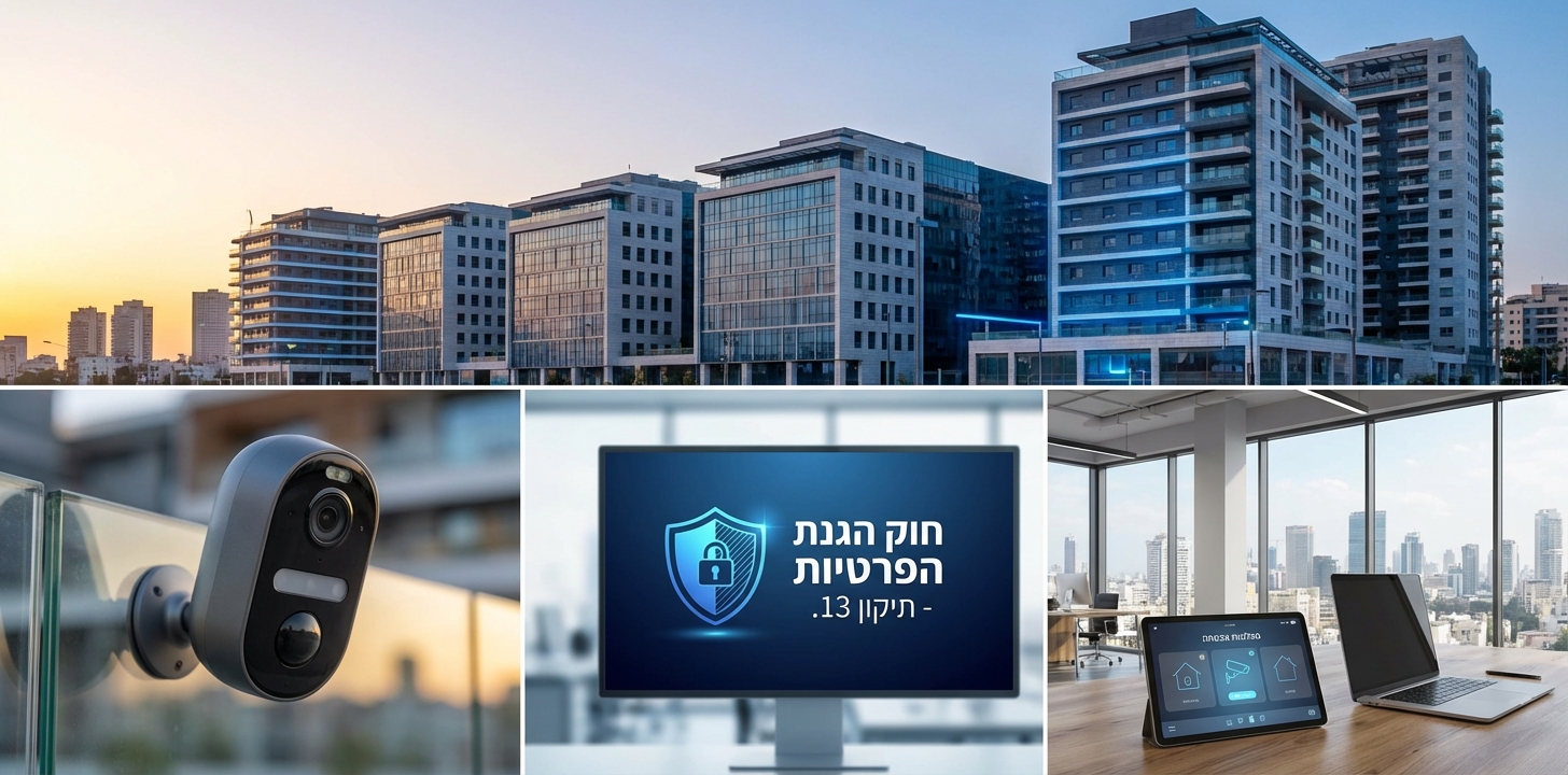חוק הגנת הפרטיות החדש 2026 (תיקון 13) - המדריך המלא למצלמות אבטחה