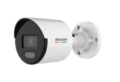 מצלמת מיני צינור IP Hikvision 4MP ColorVu צבע 24/7 עם מיקרופון DS