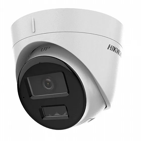 מצלמת כיפה IP Hikvision 4MP Smart Hybrid Light עם מיקרופון DS