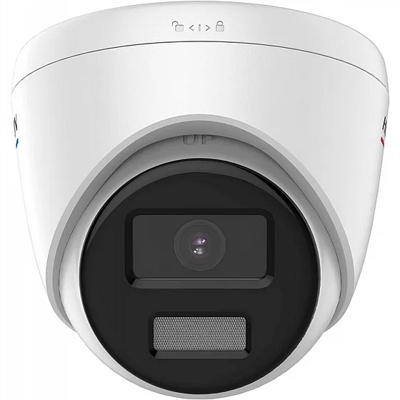 מצלמת טורט Hikvision DS-2CD1347G2-LUF 4MP ColorVu צבע 24/7 עד 30 מ' + מיקרופון עדשה 2.8 מ"מ
