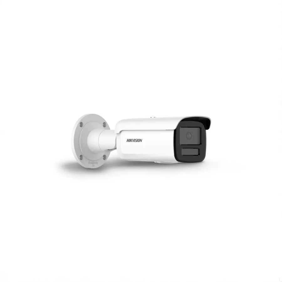 מצלמת צינור Hikvision DS-2CD2T47G2H-LI 4MP ColorVu Smart Hybrid Light עד 60 מ' עדשה 2.8 מ"מ