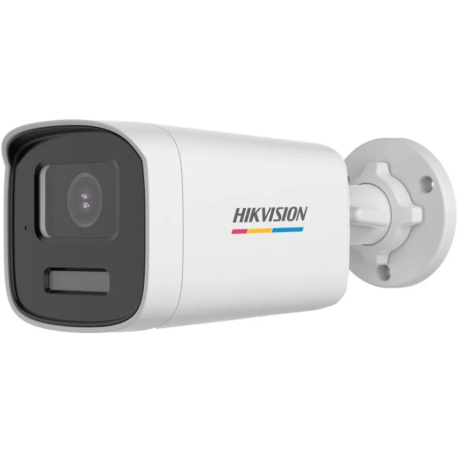 מצלמת צינור Hikvision 4K 8MP ColorVu Smart Hybrid Light 40 מ' 2.8mm מיקרופון מובנה DS