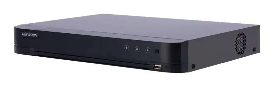 מערכת הקלטה Hikvision DVR היברידית ל-16 ערוצים AcuSense