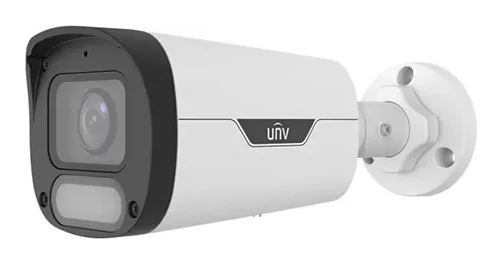 מצלמת אבטחה IP צינור 6MP עדשה 2.8 מ"מ תאורה לבנה 30 מ' מיקרופון מובנה Uniview OwlView IPC2316LE
