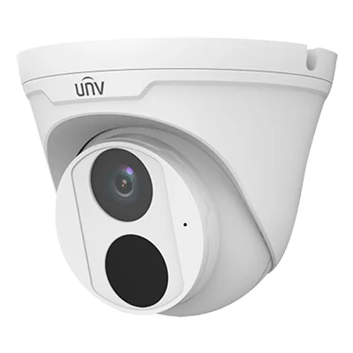 מצלמת אבטחה IP טורט 5MP עדשה 2.8 מ"מ IR 30 מ' מיקרופון מובנה Uniview IPC3615LE