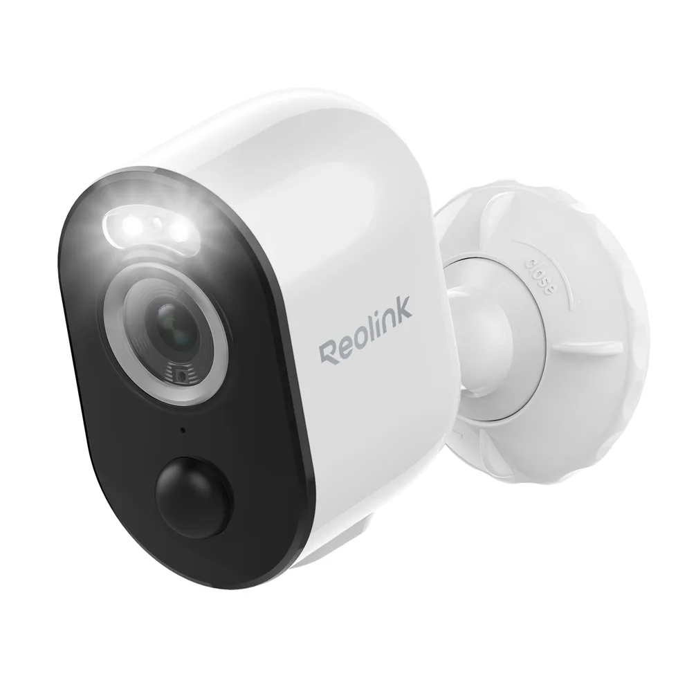 מצלמת אבטחה אלחוטית בסוללה Reolink Argus 3 Pro, 5MP, Wi-Fi דו-ערוצי, זרקור