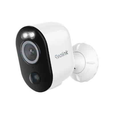 מצלמת אבטחה אלחוטית בסוללה Reolink Argus B330, 5MP, Wi-Fi דו-ערוצי, זרקור וצבע בלילה