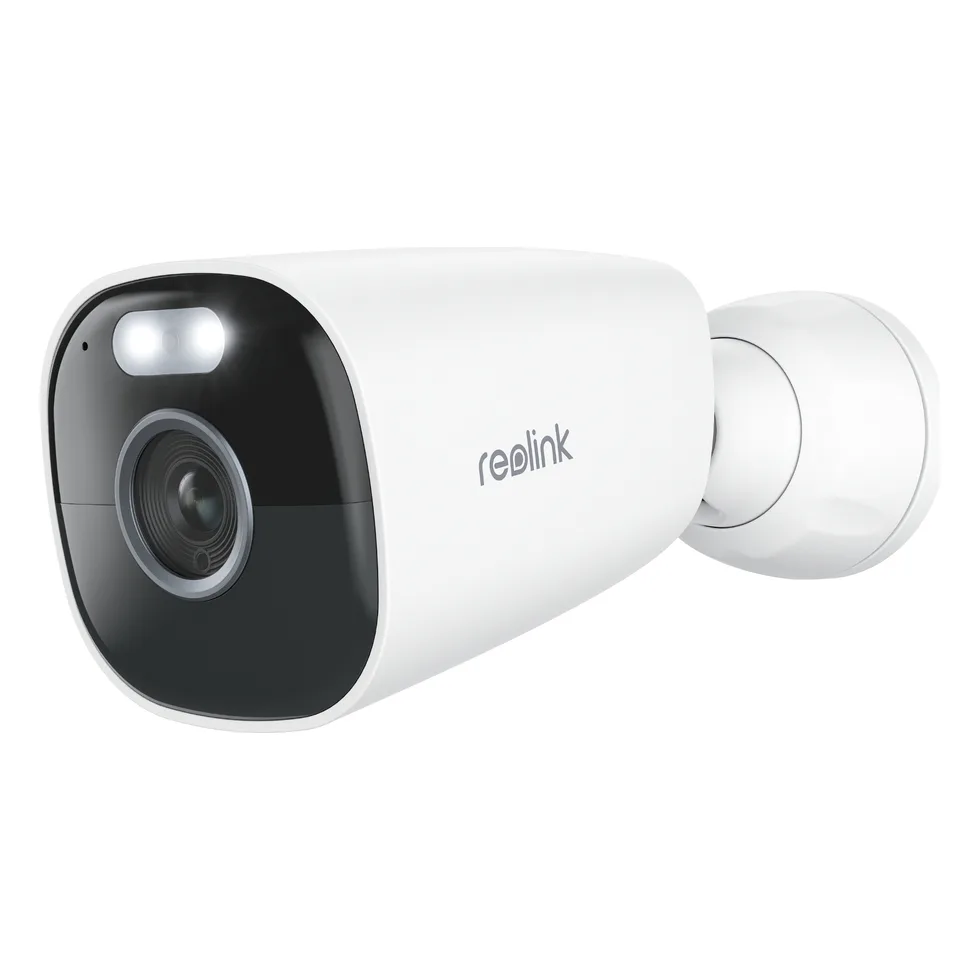 מצלמת אבטחה אלחוטית בסוללה Reolink Argus Eco Pro, 5MP, Wi-Fi דו-ערוצי, זרקור