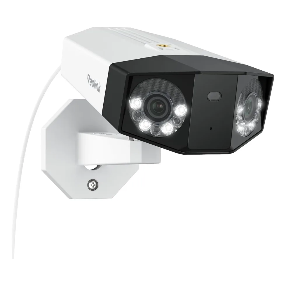 מצלמת אבטחה IP PoE פנורמית Reolink Duo 3 PoE, שתי עדשות 180°, 16MP