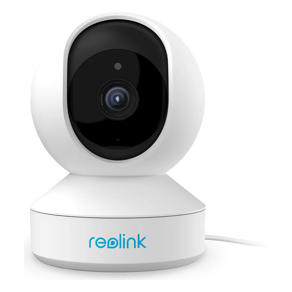 מצלמת אבטחה ביתית Reolink E1 Pro, 4MP, ממונעת 355°, Wi-Fi, מעקב אחרי תנועה