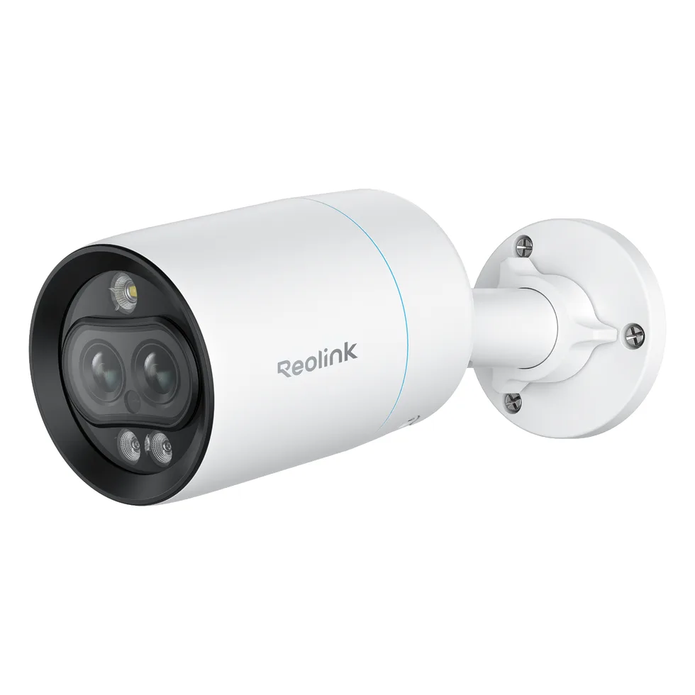 מצלמת אבטחה IP PoE Reolink P330M, 4K, שתי עדשות: רחבה + תקריב