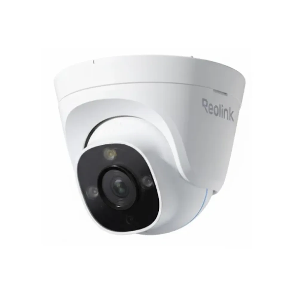 מצלמת כיפה IP PoE Reolink P334, 4K 8MP, ראיית לילה צבעונית, מיקרופון מובנה