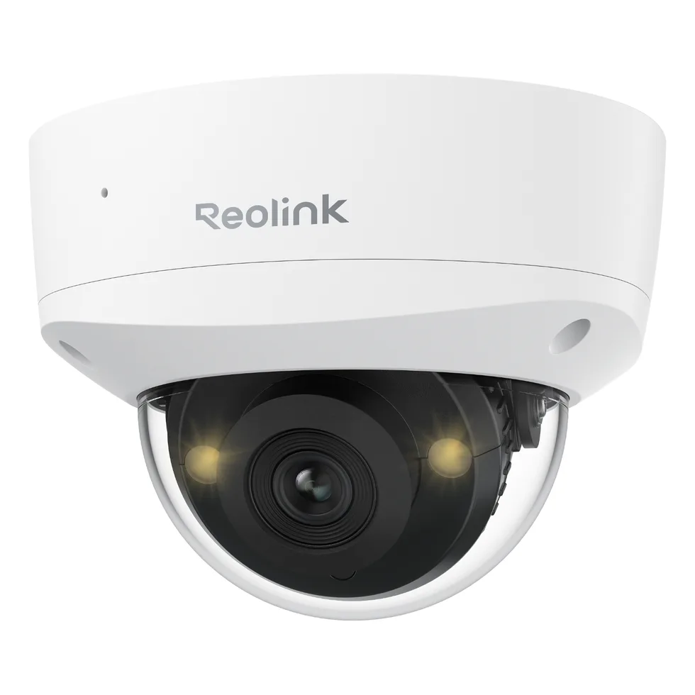 מצלמת כיפה IP PoE Reolink P337, 4K 8MP, זווית 125°, ראיית לילה צבעונית