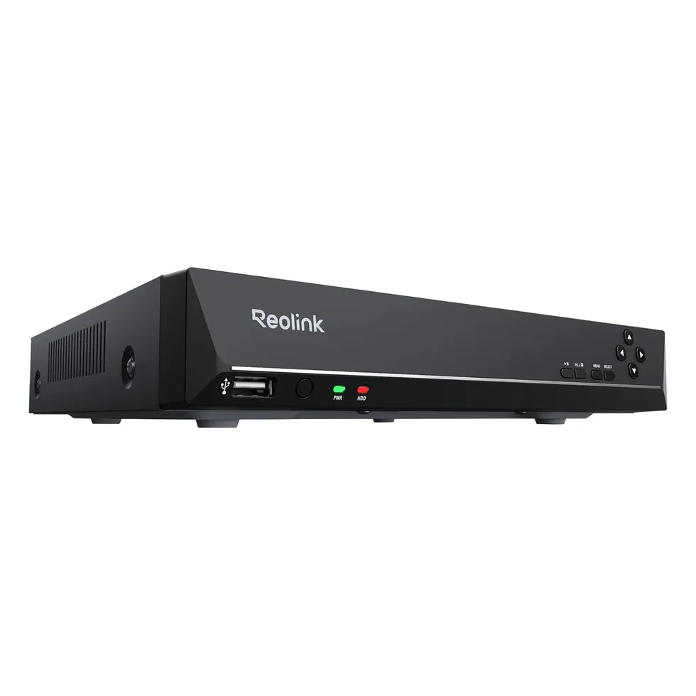 מקליט NVR Reolink RLN8-410, 8 ערוצים, 8 יציאות PoE, ללא דיסק